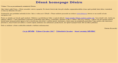 Desktop Screenshot of desir.hrejsi.cz